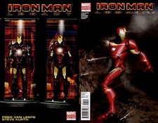 Iron Man: Legacy #1 Incentive Variants (2010-2011) Marvel Comics - 2 Comics