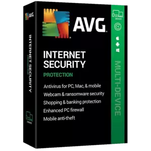 AVG Internet Security 2025 | 1-10 dispositivi, 1-3 anni | nuovo e digitale | download - Foto 1 di 2