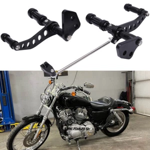 Black Forward Controls Foot Pegs For Harley Davidson Sportster 883 1200 XLH XL - Bild 1 von 9