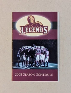 2008 Canton Legends Indoor Football Pocket Schedule AIFA - Picture 1 of 2