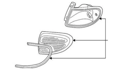 正品福特尾灯总成 YF1Z-13405-AB — 第 1/2 张图片