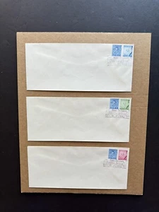 Ryukyu 1950 FDCs +1st Airmail Set +Special #E1+C1-C3 +Special FD CXL +3 Covers - Picture 1 of 3
