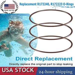R172240, R172223 juntas tóricas para piscina Pentair clorador alimentador filtro hoja trampa - Imagen 1 de 10