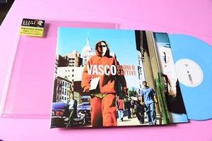 VASCO ROSSI BUONI O CATTIVI MINT MAI SUONATI ORIG 2017 COLOR VINYL ARANCIO BLU - Foto 1 di 1