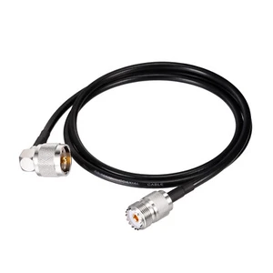 UHF PL259 Male to SO239 Female RG58 Coax Cable for Marine Boat VHF Radio Antenna - Picture 1 of 5