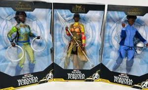 BLACK PANTHER Fresh Fierce Collection Wakanda Forever 3 Dolls Shuri Okoye Nakia - Picture 1 of 5