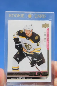 2018-19 Jakub Zboril UD YG Young Guns Exclusives #498 Ser: 010/100 Rookie RC - Picture 1 of 2