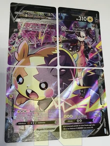 Set 4 Carte Morpeko V Unione Promo SWSH 287-288-289-290 Promo Holo Italiano EX+ - Picture 1 of 11