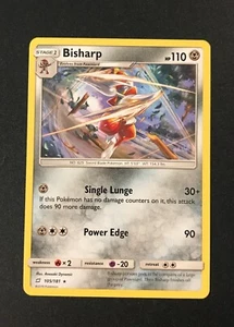 Bisharp 105/181 | Raro | Sol y Luna: Forma equipo - Imagen 1 de 3