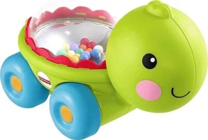 Baby Crawling Toy Poppity Pop Turtle Push-Along Vehicle With Ball Popping Sounds - Picture 1 of 6