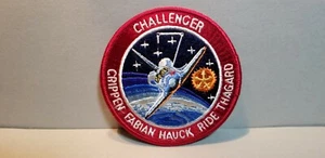 "PARCHE DE TRANSBORDADOR ESPACIAL STS-7 ""CRIPPEN-HAUCK-FABIAN-RIDE-THAGARD" - Imagen 1 de 1