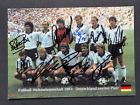 Vize Weltmeister 1982 Dfb Komplett Signiert Agon Big Card 15X21 Autogramm