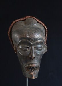 Fruchtbarkeits-Maske Chokwe Kongo 