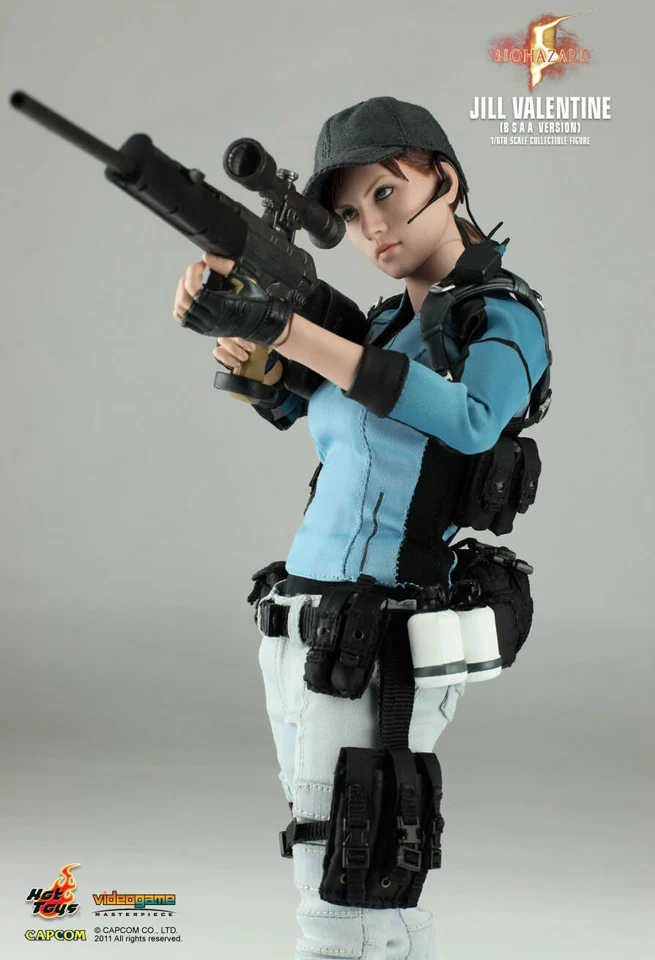 Nueva figura Hottoys Jill Valentine VGM11 Biohazard Resident Evil 5 versión BSAA Foto 1 de 4