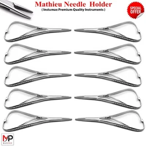 Needle Holder Forceps Orthodontic Ligature Pliers Surgical Mathieu Dental Tools - Picture 1 of 10