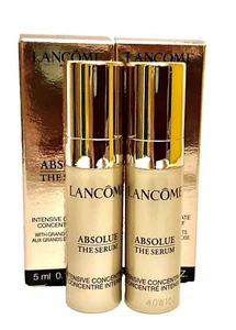 2x Lancome Absolue The Serum Intensive Concentrate 0.16oz/5ml EACH New In Box - Picture 1 of 6