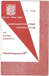 Northampton Town v Blackburn Rovers 1966/7 - Picture 1 of 1