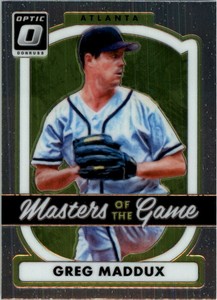 2017 Donruss Optic Masters of the Game #MG15 Greg Maddux 