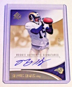 Autógrafo de novato dorado auténtico SP Marques Hagans/25 Rams Virginia Chiefs 2006 - Imagen 1 de 1