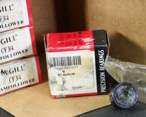 Six (6) McGill CF 3/4 Cam Follower 3/4" OD SAME AS CR-12 USA NEW - Picture 1 of 5