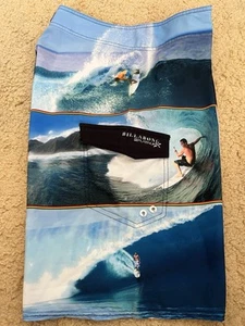 BOARDSHORTS BILLABONG ANDY IRONS FOREVER RISE SUN RARO 34 PLATINUM X RASTA - Imagen 1 de 9