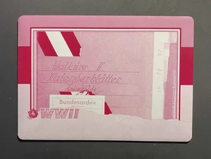 2025 HA Segunda Guerra Mundial Segunda Guerra Mundial Magenta Alemán Variación Impresión Placa Operación Valquiria - Imagen 1 de 2