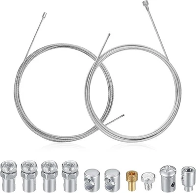 Kit de reparación universal de cable de freno de embrague de acelerador de emergencia para motocicleta, bicicleta de carretera Foto 1 de 4