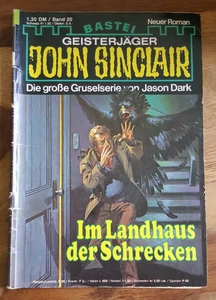 John Sinclair Heft Band Nr.: 20---Im Landhaus des Schrecken---1.Auflage - Bild 1 von 3