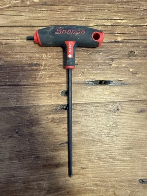 Snap-On 5/32" T-Shaped L-Shaped Combination Hex Wrench AWSG10A - Image 1 of 3