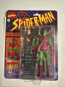 Hasbro Spider-Man Marvel Legends Retro Collection Green Goblin Action Figure - Picture 1 of 6