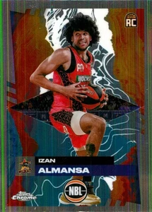 2024 2025 Perth Wildcats NBL Basketball Topps Chrome Rookie Card - Izan Almansa - Picture 1 of 3