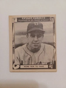 1948 Swell Sports Thrills #18 Pee Wee Reese Home Run To Fame Brooklyn Dodgers - Bild 1 von 2