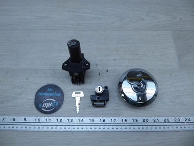 Honda CB750SC Nighthawk H20169 1982. juego de cerradura con llave interruptor de encendido tapa de gas  Foto 1 de 4