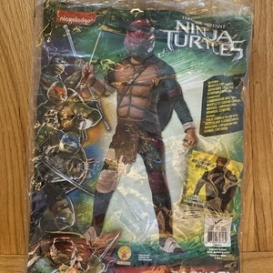 Nickelodeon Teenage Mutant Ninja Turtles Raphael Costume Child Size Medium 8-10 - Picture 1 of 10