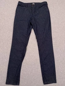 The North Face Tungsted Pants Women's 2 Blue Dark Wash Stretch Mid-Rise Hiking - Picture 1 of 10