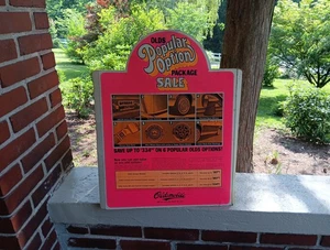VINTAGE 1981 OLDSMOBILE DEALER PROMO SHOWROOM SIGN CAR COUNTER DISPLAY - Picture 1 of 7