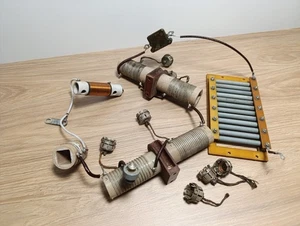 LOTE DE PIEZAS DE JAMÓN PARA TUBOS GU-74B GU74B 4CX800 USADAS, DE EQUIPO DE TRABAJO - Imagen 1 de 11