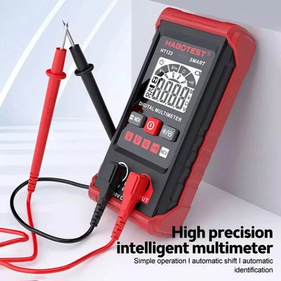 Digital Multimeter AC DC Voltmeter Ammeter Ohmmeter Volt Tester Meter WITH BATT - Image 1 of 4