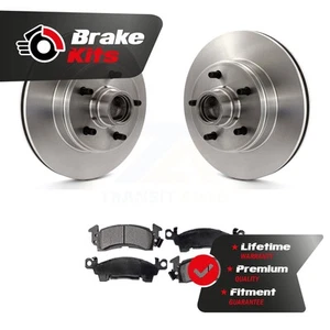 Front Disc Brake Rotor & Semi-Metallic Pad Kit For 1990-2002 Chevrolet Astro RWD - Picture 1 of 13
