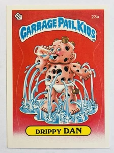 1985 Garbage Pail Kids GPK - OS1 Series 1 #23a DRIPPY DAN - Matte (NM) SEE PICS! - Picture 1 of 13