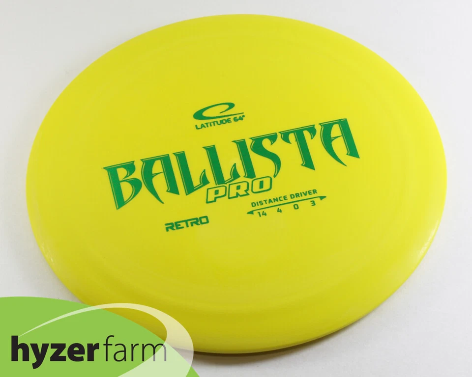 Latitude 64 RETRO BALLISTA PRO *pick weight & color* Hyzer Farm disc golf driver - Image 1 of 1