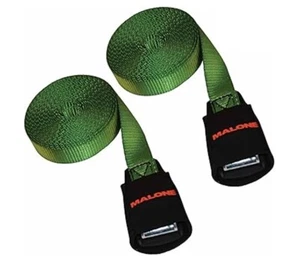 Malone MPG307-15 Heavy Duty 15’ Load Strap with Foam Buckle Sleeve 2-Pack - Bild 1 von 2