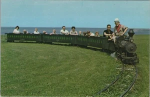 Miniature steam locomotive train Ashtabula Ohio Lake Shore Park A635 - Picture 1 of 2