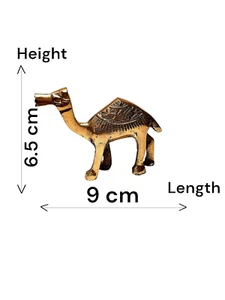 Handmade Statue Copper Camel Small Jordan Heritage Classic Vintage Masterpiece - Picture 1 of 5