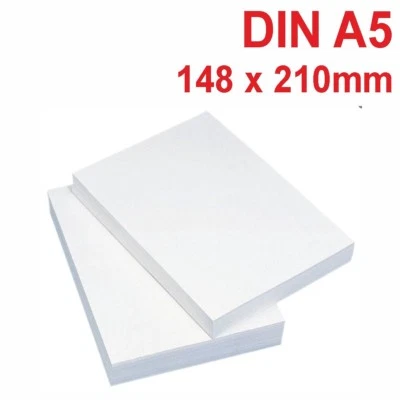 5000 Blatt Kopierpapier A5 80g weiß für Laser Inkjet Kopierer - Bild 1 von 2