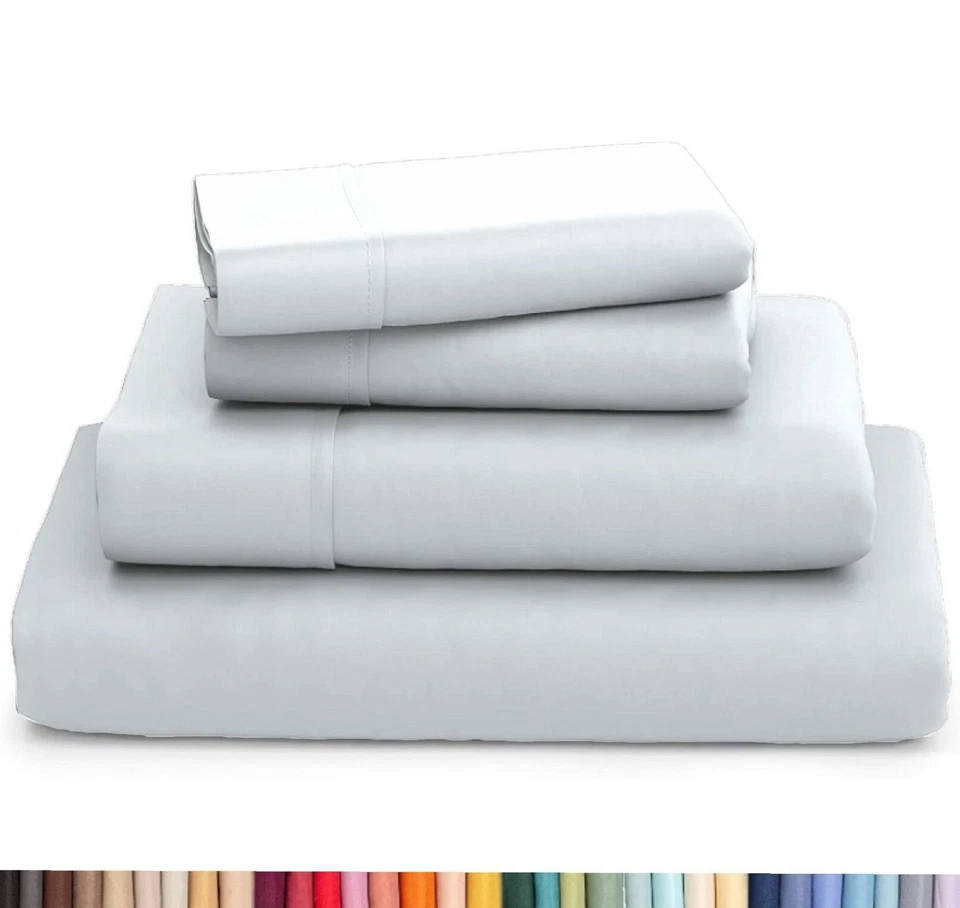 Premium Bamboo 4 Piece Sheet Set, 2200 Series, Silky Soft & Cooling - No Wrinkle - Image 1 of 1