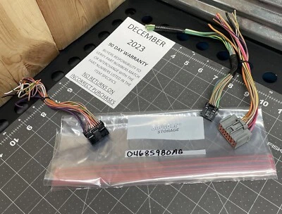 2004 2007 CHRYSLER PACIFICA DRIVER WINDOW SWITCH 04685980AG HARNESS PIGTAILS OEM - Изображение 1 из 4