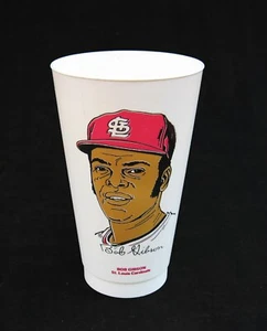 1970er 7-eleven Bob Gibson Slurpee Cup St. Louis Cardinals Baseball - Bild 1 von 2