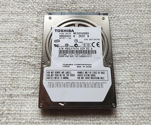 Disco Duro 2.5 HDD Toshiba MK3252GSX 320GB SATA Portátil Laptop PS3 PS4 - Imagen 1 de 5