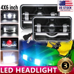 4X6" LED Headlight Seald Beam Headlamp For John Deere Gator 4x2 AMT 600 622 626 - Picture 1 of 12